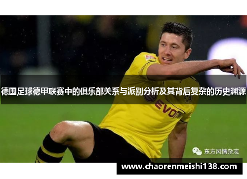 德国足球德甲联赛中的俱乐部关系与派别分析及其背后复杂的历史渊源